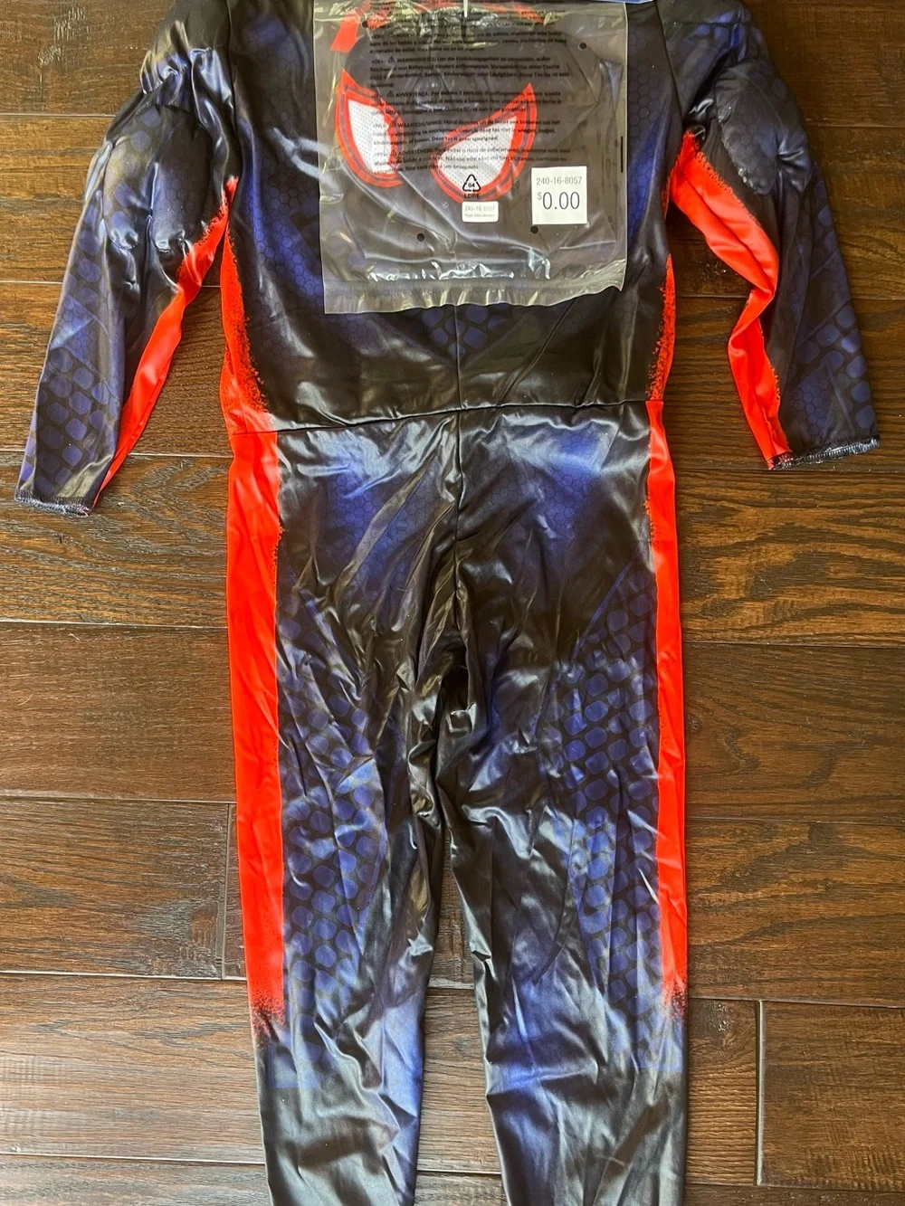 Marvel Miles Morales Spider-Man Costume - Black & Red